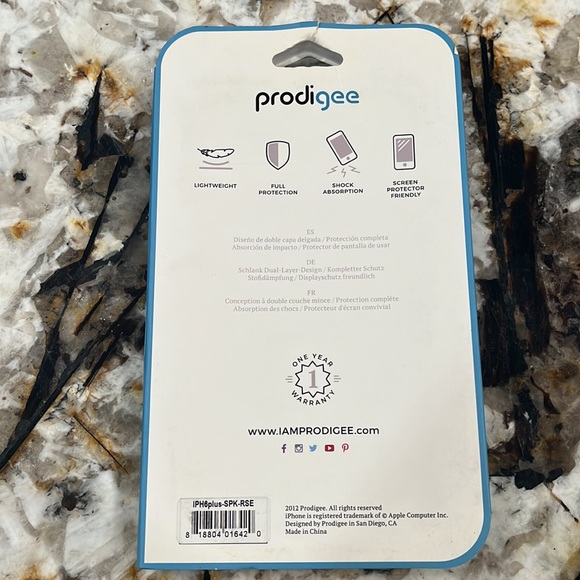 Rose Gold sparkle phone case - Picture 2 of 4